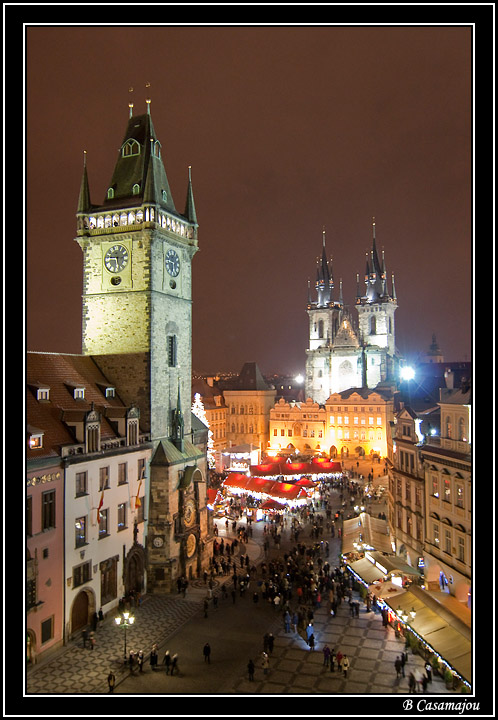 Prague1.jpg - Prague - Tyn et hotel de ville